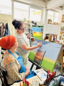 חוג ציור ורישום באקריליק 8 חוג ציור ורישום באקריליק