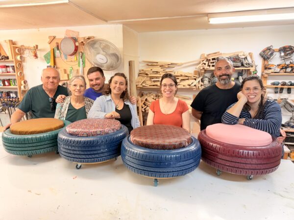 ⁦סדנת נגרות ליצירת שרפרף צמיג⁩ – תמונה ⁦3⁩
