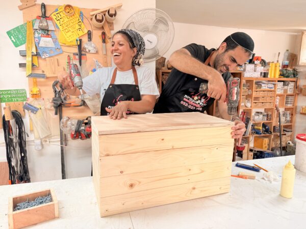 ⁦סדנת נגרות ליצירת ארגז אחסון⁩ – תמונה ⁦3⁩
