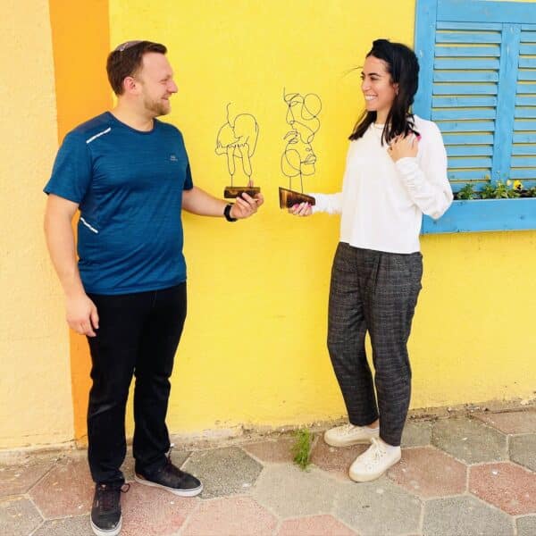 ⁦סדנת פיסול בחוטי ברזל⁩ – תמונה ⁦4⁩