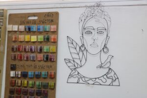 סדנת פיסול בחוטי ברזל