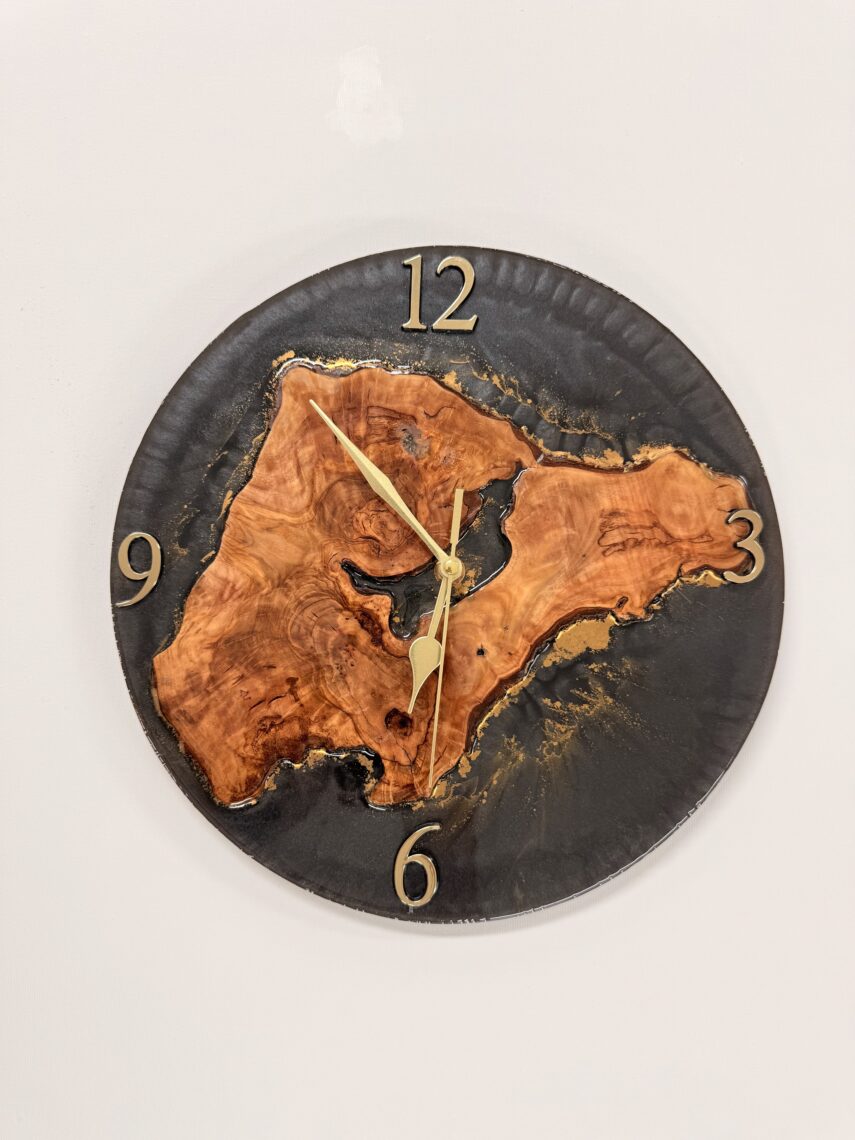 סדנת אפוקסי - ליצירת שעון קיר 1 סדנת אפוקסי - ליצירת שעון קיר