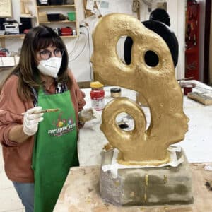 קורס פיסול בבטון קל (8 מפגשים) 12 קורס פיסול בבטון קל