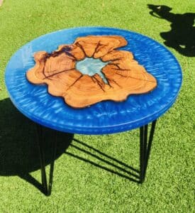 סדנת אפוקסי ליצירת שולחן עץ זית