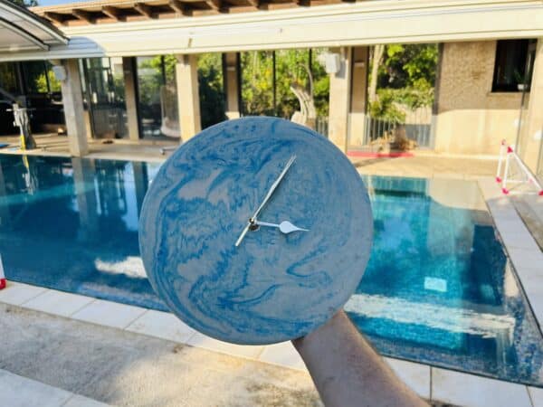 ⁦סדנת בטון פולימרי - סדנת ליצירת שעון⁩ – תמונה ⁦2⁩