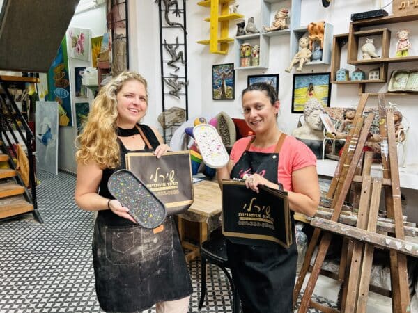 ⁦סדנת טרצו - סדנה ליצירת מגש הגשה⁩ – תמונה ⁦3⁩