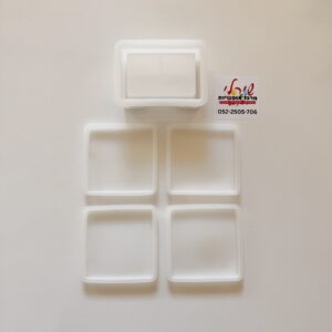 תבנית סיליקון - תחתיות מרובעות